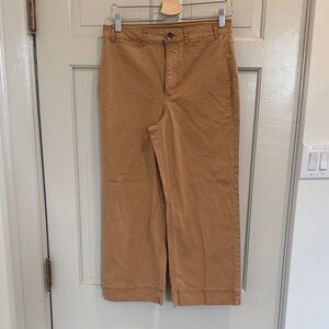 Old Navy High Rise Wide Leg Acacia Colored Pants Size 6